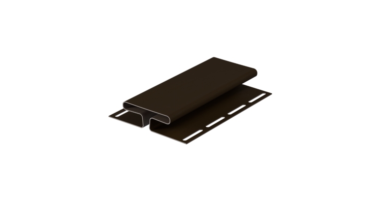 H-профиль 13 мм, шоколад