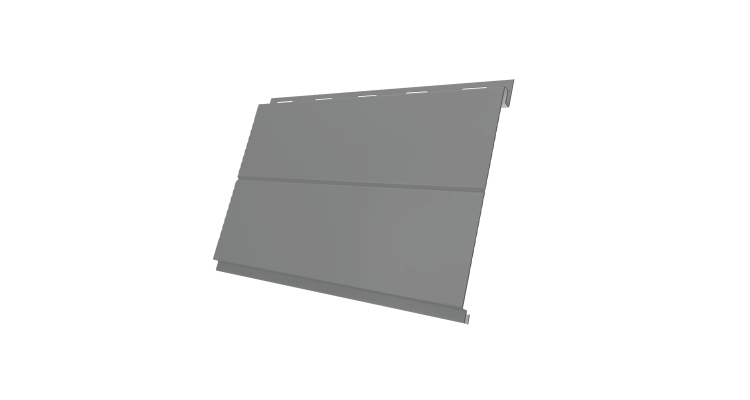 Вертикаль 0,2 line 0.45 PE с пленкой RAL 9006 бело-алюминиевый