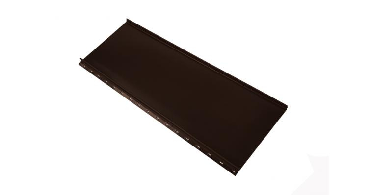 Кликфальц mini GL 0,5 Rooftop Бархат с пленкой на замках RAL 8017 шоколад