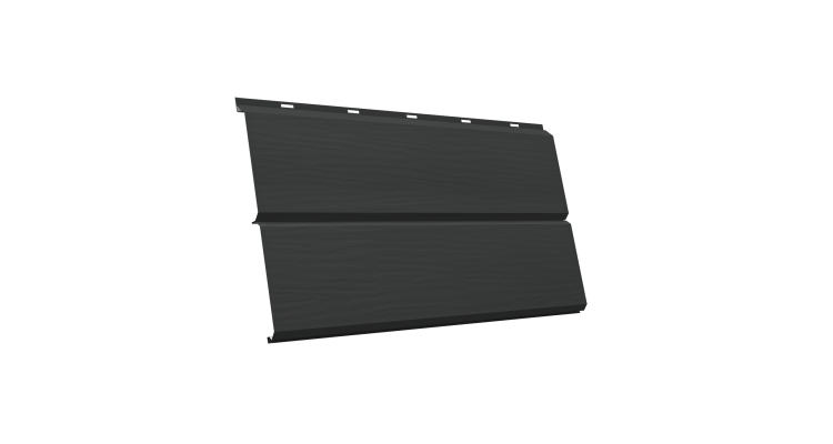 ЭкоБрус 3D GL 0.45 PE с пленкой RAL 7016 антрацитово-серый