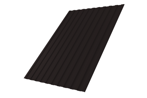 Профнастил С8А 0.45 PE RAL 9005 черный