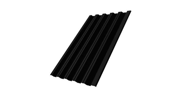 Профнастил HC35R 0.45 Drap ST RAL 9005 черный