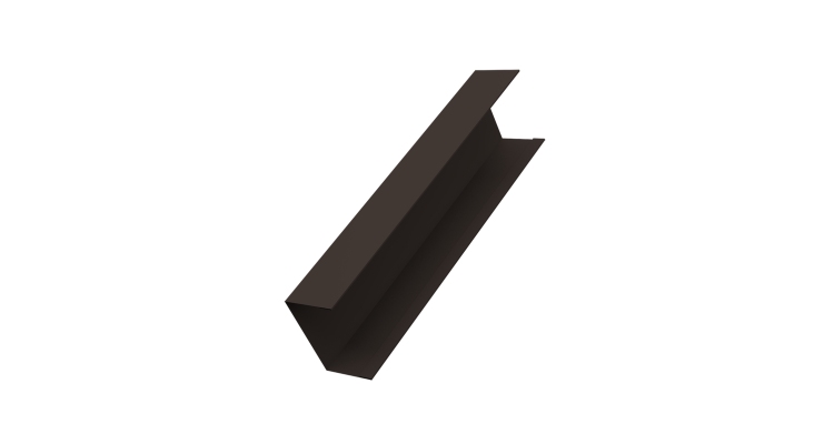 Крышка жалюзи Milan, Tokyo для калиток, ворот 0,45 PE-Double RR 32 темно-коричневый (2,5м)