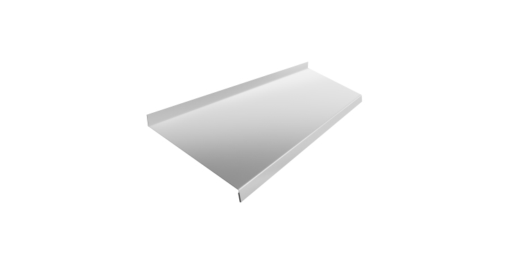 Отлив простой 200 0,45 Drap с пленкой RAL 9003 сигнальный белый (3м)