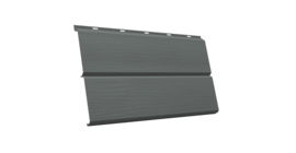 ЭкоБрус 3D 0,345 GL 0.45 PE с пленкой RAL 7005 мышино-серый