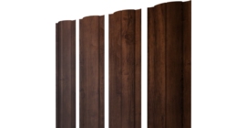 Штакетник Круглый с прямым резом 0,45 Print Premium Cherry Wood Fresh TwinColor