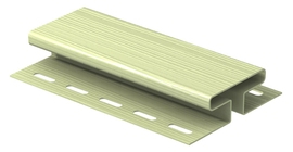 Соединительная планка сайдинга 3050 ЮП (уп 10 шт), цвет зеленый