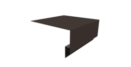 Планка околооконная сложная Блок-хаус new 250х75х27 0,5 Drap RR 32 темно-коричневый (3м)