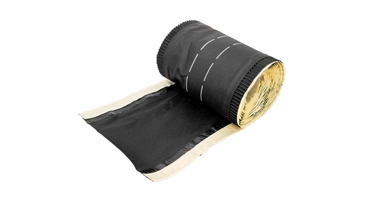 Аэроэлемент конька Optima черный 230мм, 5м