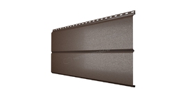 Сайдинг Металл Профиль Lбрус-XL-14х335 (VALORI-20-DarkBrown-0.5)