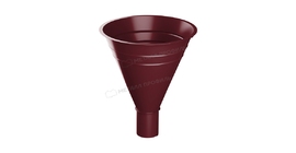 Воронка водосборная Металл Профиль Foramina PUR D100/300 RAL 3005