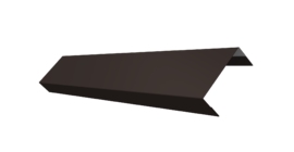 Ламель лицевая 50 забора жалюзи Texas 0.45 PE с пленкой RR 32 темно-коричневый