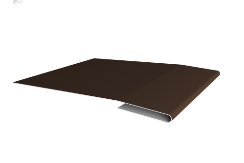 Планка начальная 0,45 Drap TwinColor RAL 8017 шоколад (3м)