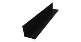 Угол внутренний 30х30 0,45 Drap RAL 9005 черный (2м)
