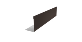 Нащельник 125 Texas 25х35 0,5 PurPro RR 32 темно-коричневый (L1,8)