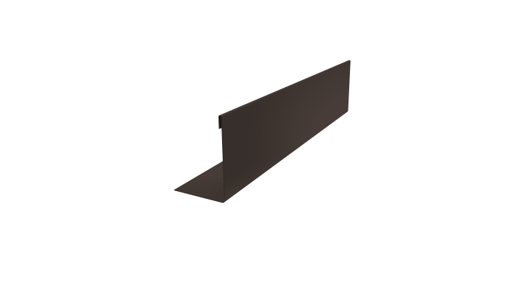 Нащельник 125 Texas 25х35 0,5 Velur X RR 32 темно-коричневый (L1,5)