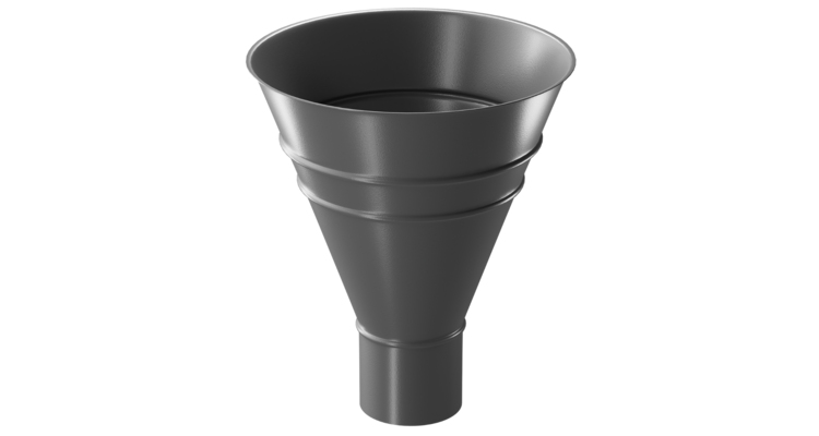 Воронка водосборная Stal Premium, графит