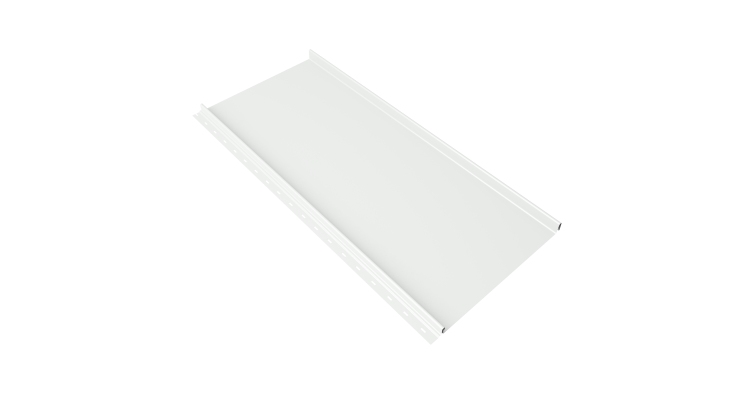 Кликфальц mini Grand Line 0,5 PE с пленкой на замках RAL 9003 сигнальный белый