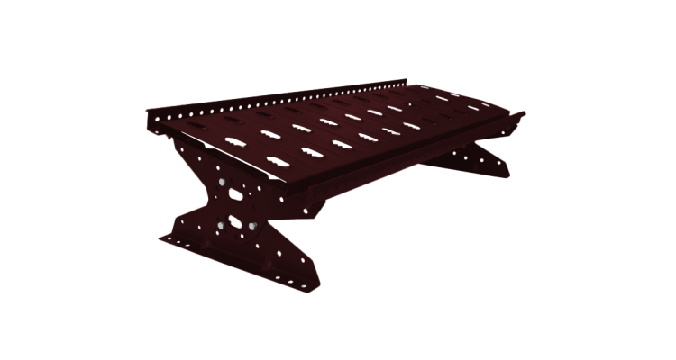 Мостик переходной Grand Line RAL 3005 1м