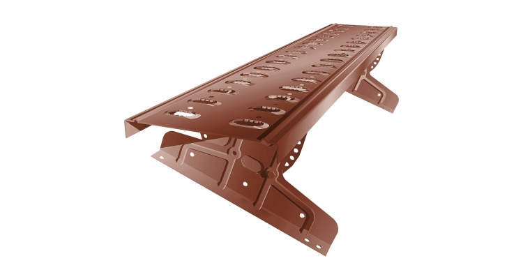 Мостик переходной для композитной черепицы 2,5 RAL 8004